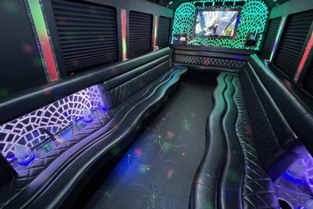 Meridian Limo Bus Interior