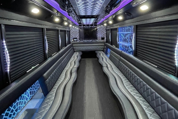Meridian Party Bus Interior