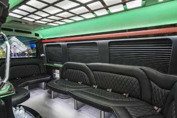 Meridian Sprinter Party Bus Interior