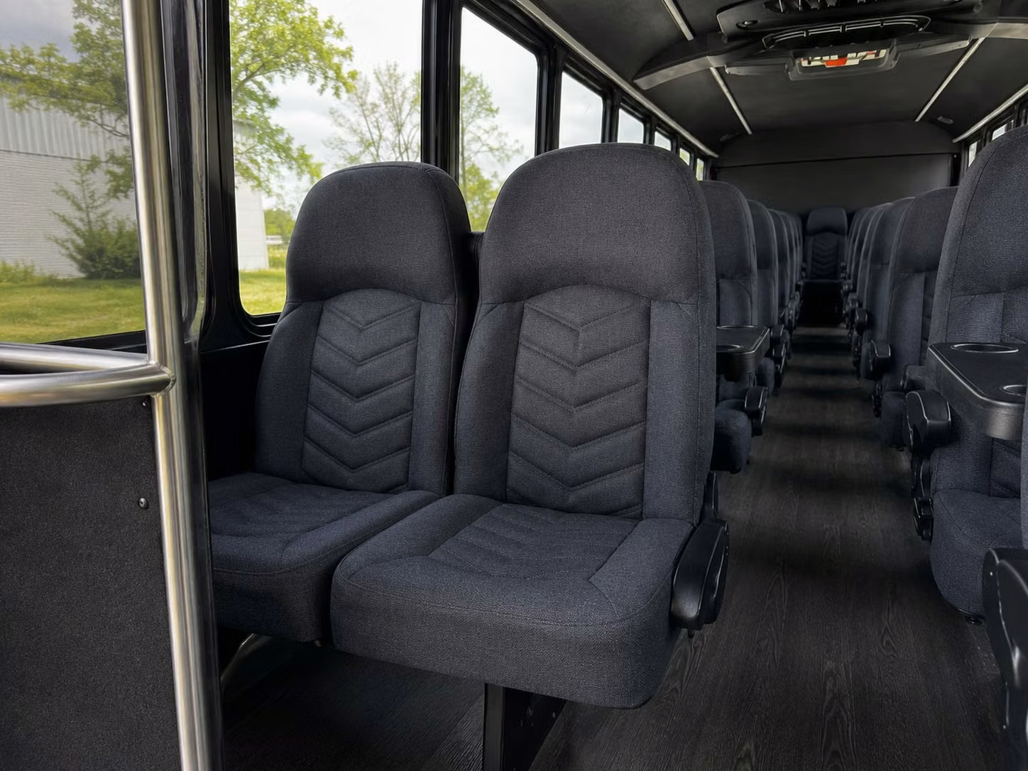 20 passenger minibus inside