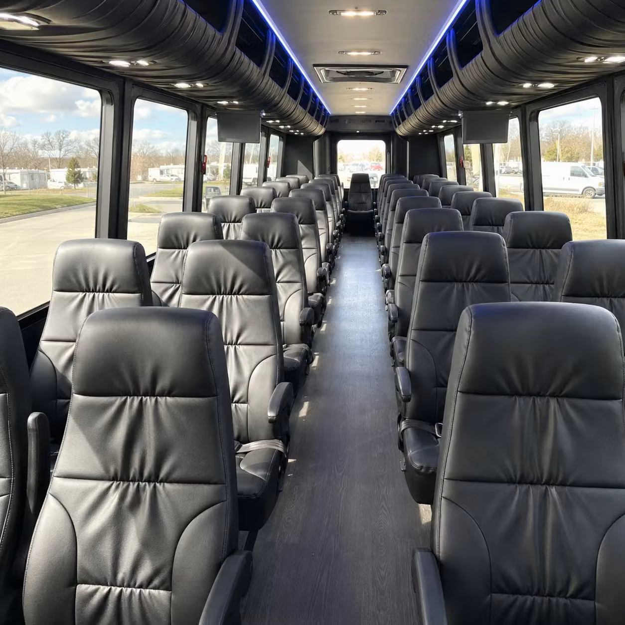 meridian 15 passenger minibus rental