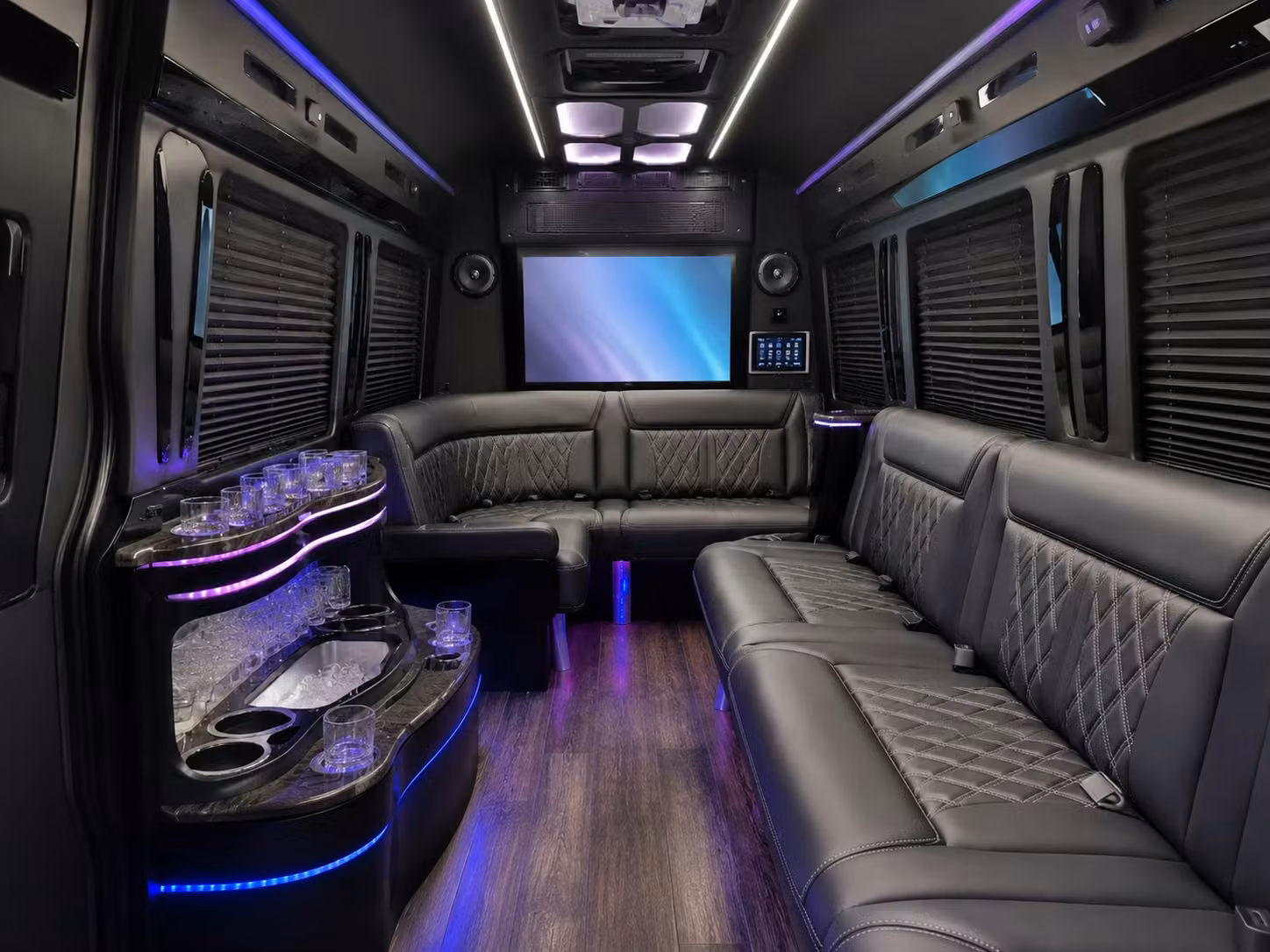 sprinter van transportation for groups and events across meridian