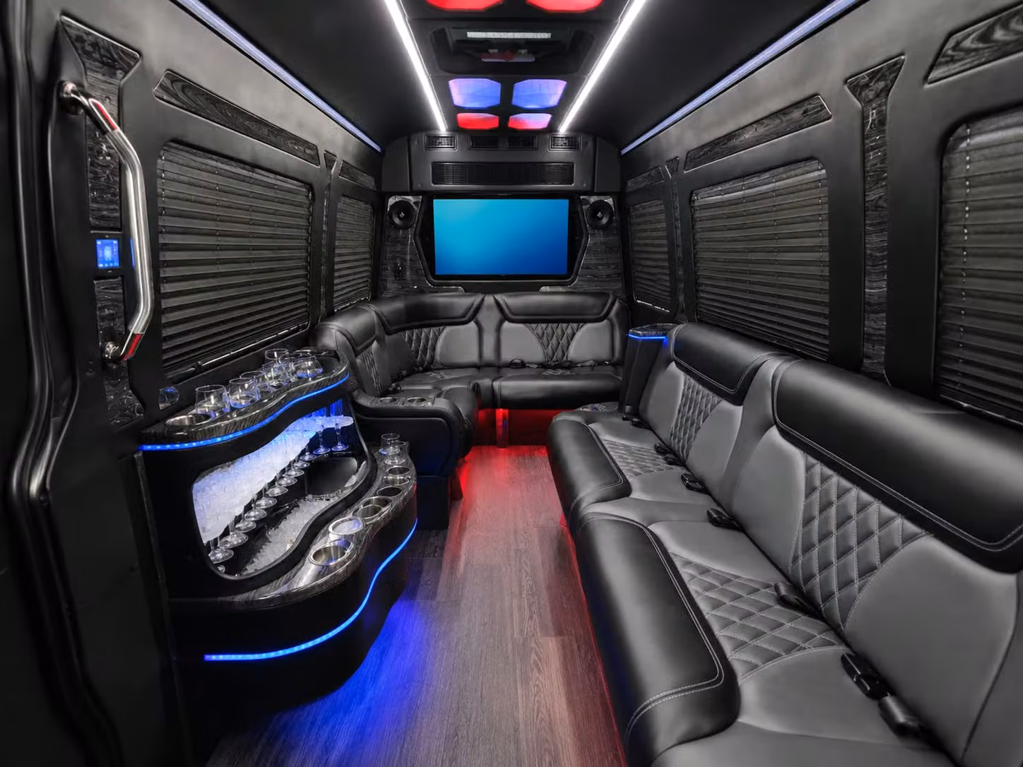 sprinter vans and minibuses for smaller meridian concert groups